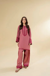 Lazuli - Winter 2PC Dhanak Embroidered Suit - KP3371